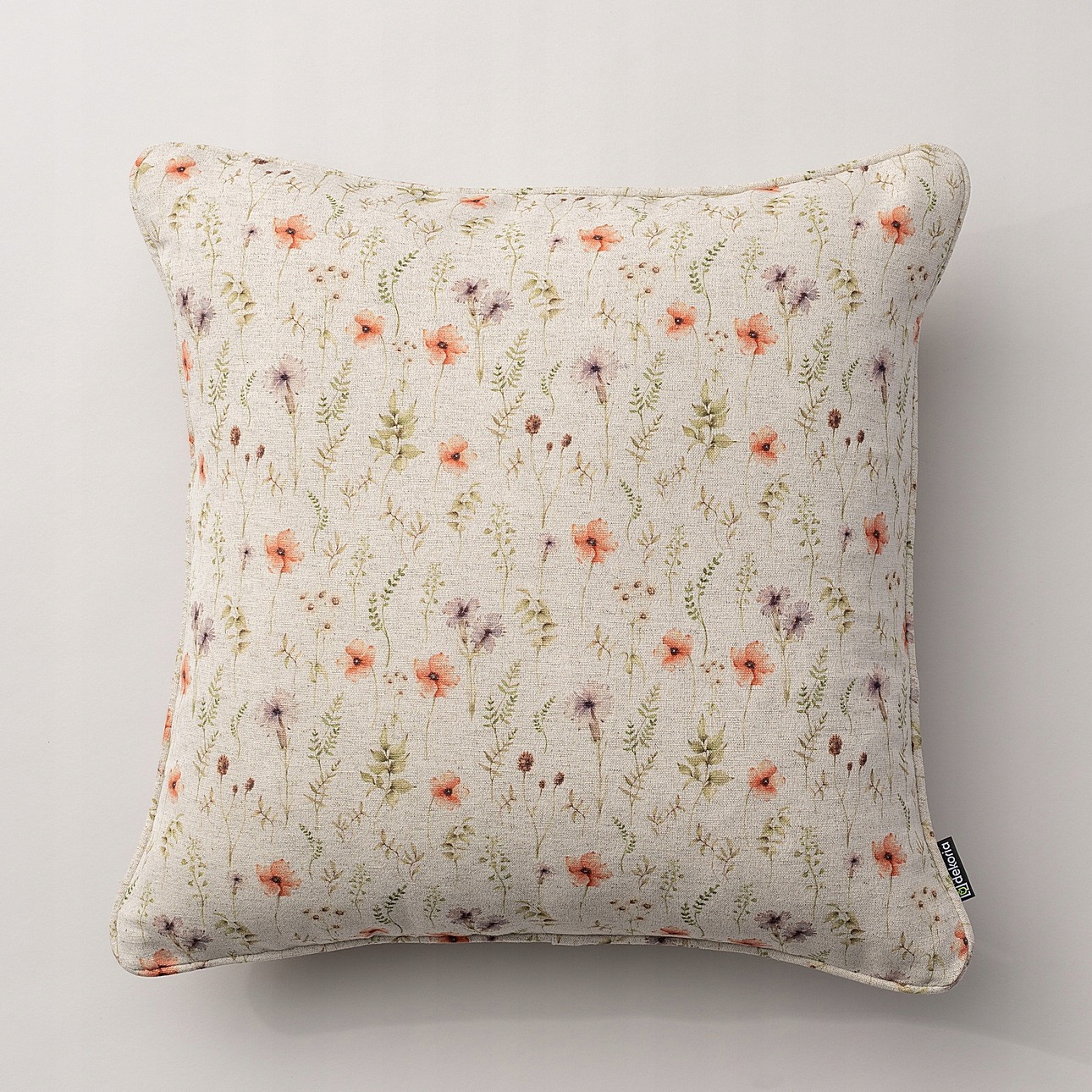 Povlak na polštář 60x60 přírodní, plátnová vazba