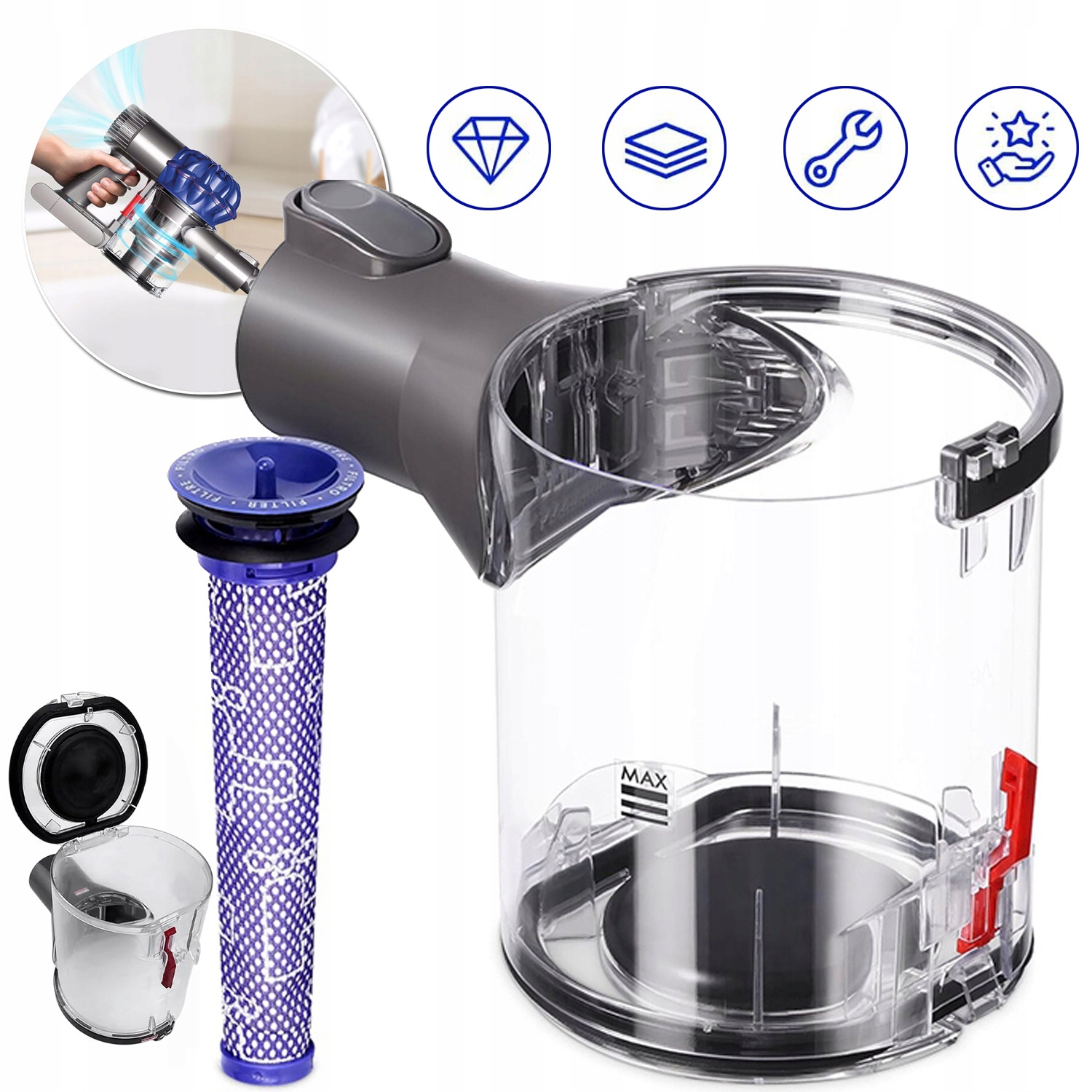 【一度のみ短時間使用】 箱付き dyson V6 DC62 本体 セット 一度のみ短時間使用】 箱付き dyson V6 DC62 本体 セット 楽天市場