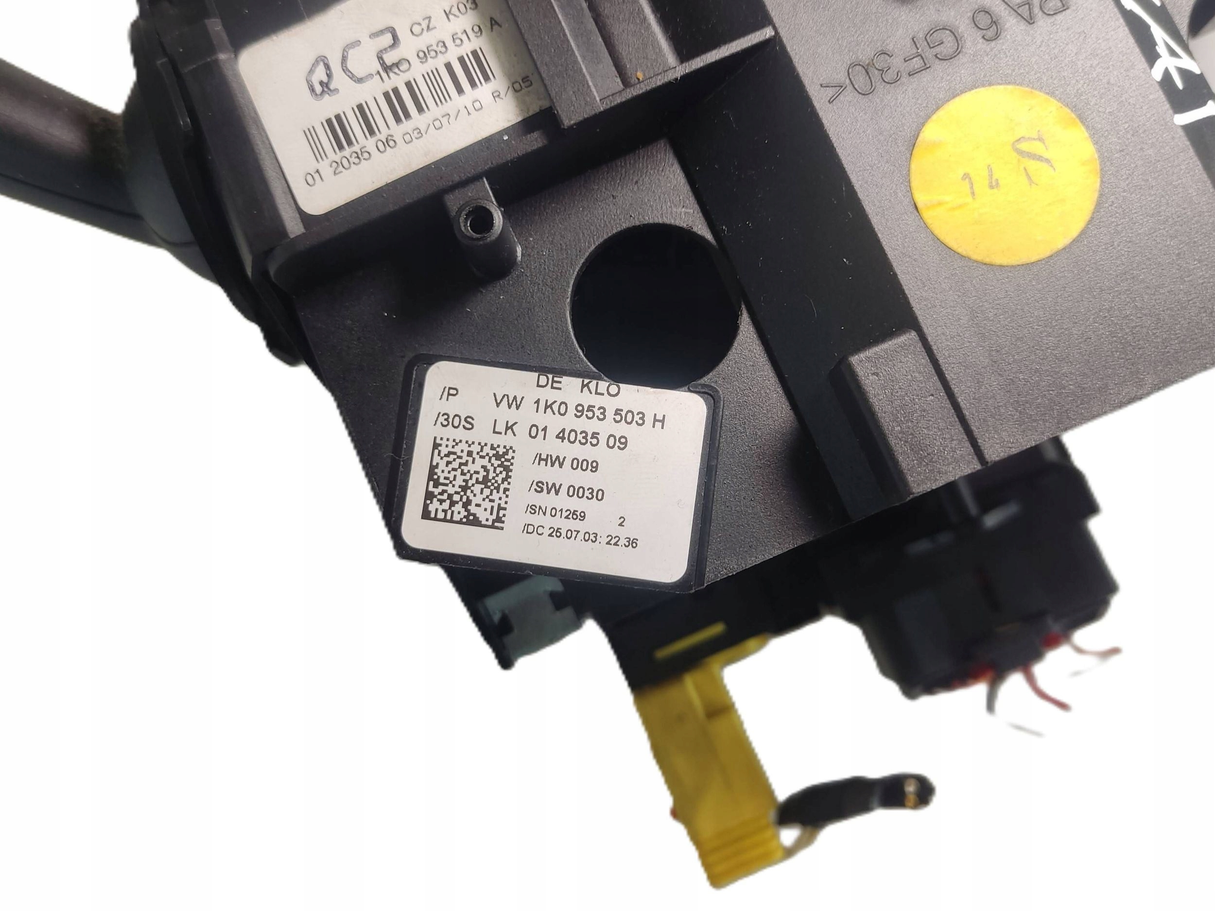 DEVIO LUCI TERGICRISTALLO TERGI Volkswagen Touran e 2003 1K0953503H