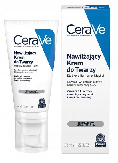 

CeraVe Nawilżający Krem do twarzy 52 ml