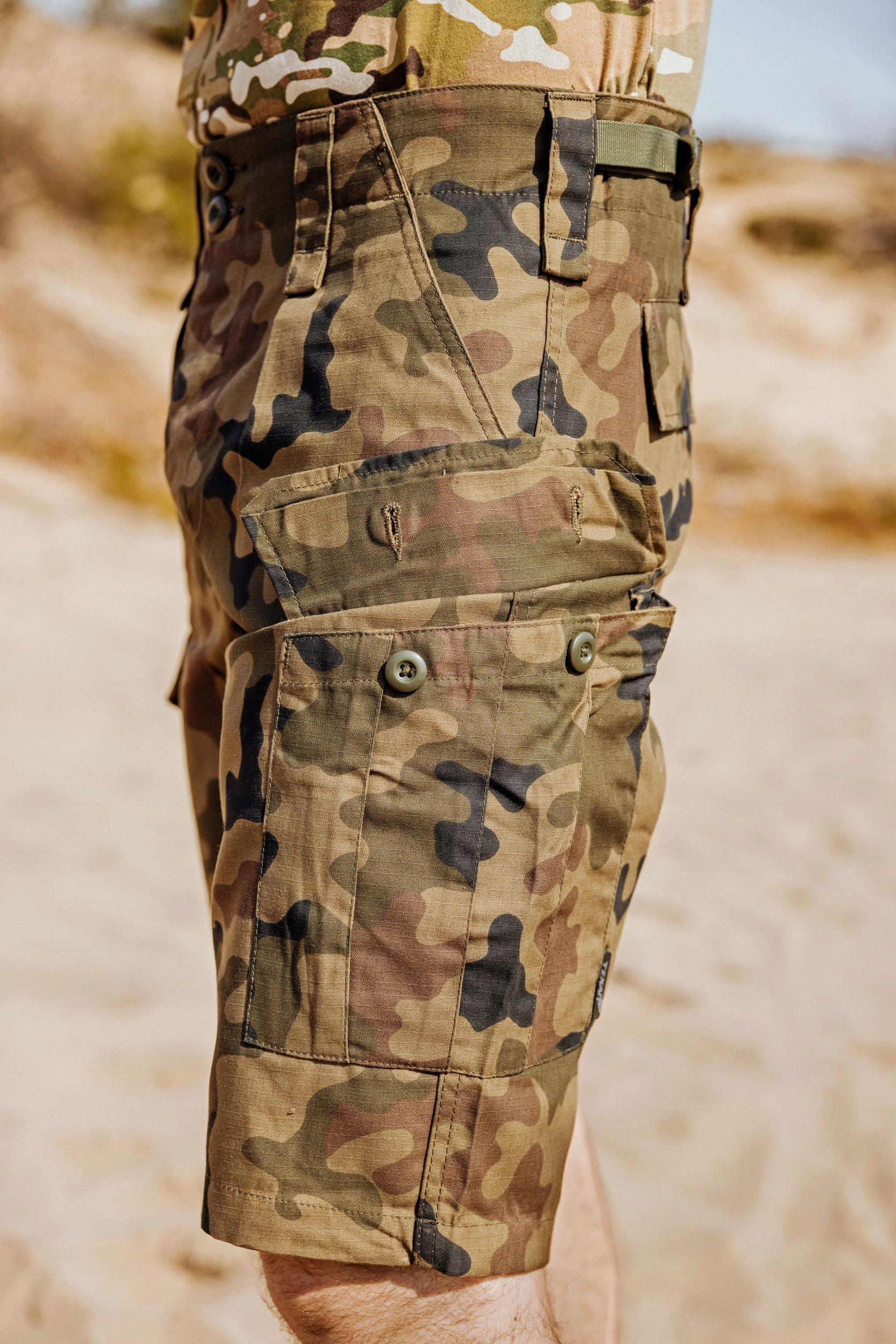 Военные шорты короткие Пантера камуфляж TEXAR R. XL особенности дополнительные нет