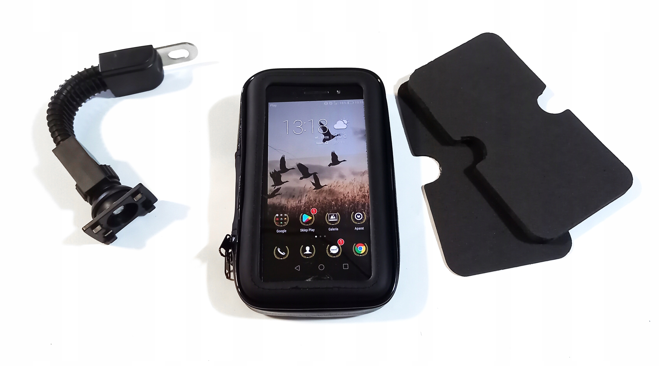

Motocyklowy Uchwyt etui Na Nawigacje Telefon Gps