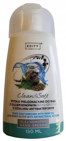 

Editt mydło do rąk z olejem konopnym nano srebro