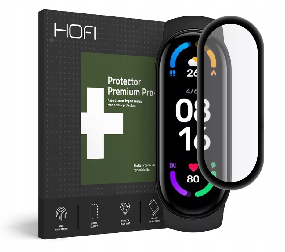 

Hofi Szkło Hybrydowe Do Xiaomi MI Smart Band 6 Nfc