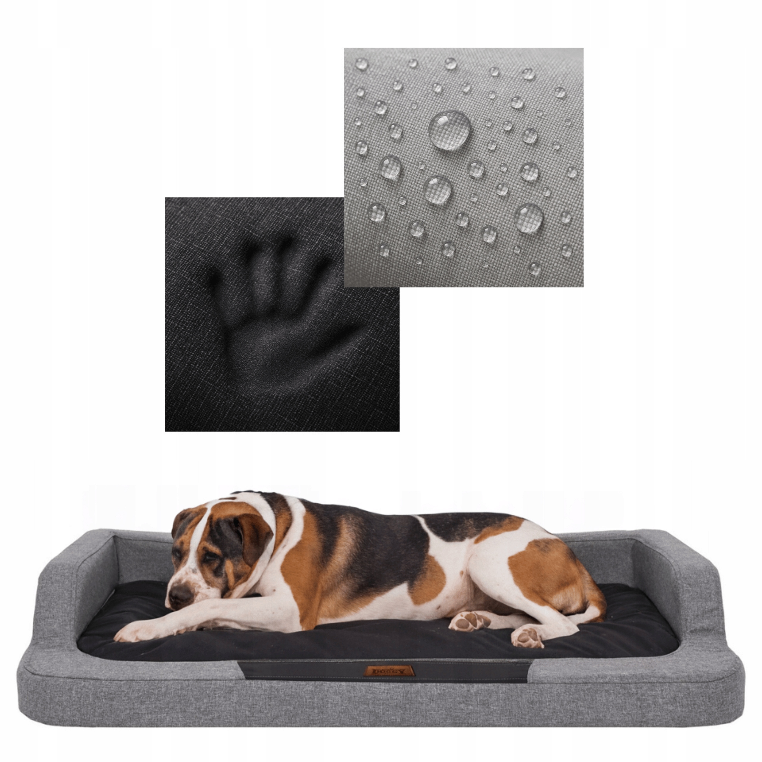 Levně Ortopedické Pelíšek – Pelíšek pro psa, vysoká matrace – 94 x 62 cm