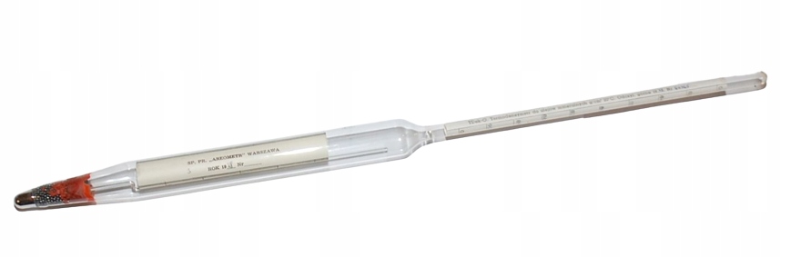 Termodenzometr pro minerální oleje 0,820 0,910 20 C