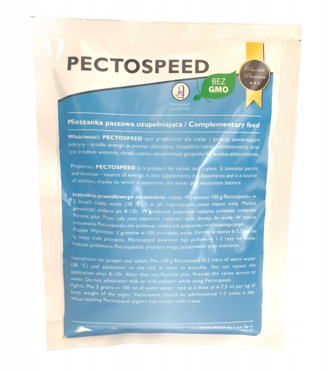 Pectospeed 100g hamuje biegunki cielęta prosięta