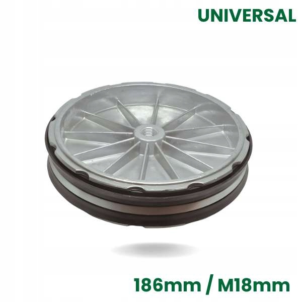 Piest valca zbíjača a montážneho stroja 186 mm M18 mm (so závitom)