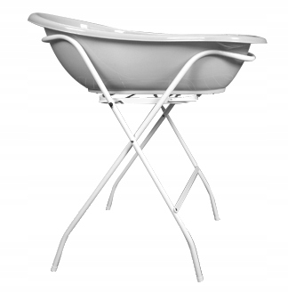 WANIENKA WANNA DLA NIEMOWLĄT 100cm + STOJAK PODSTAWKA STELAŻ + MISECZKA 3w1 EAN (GTIN) 5903067011079