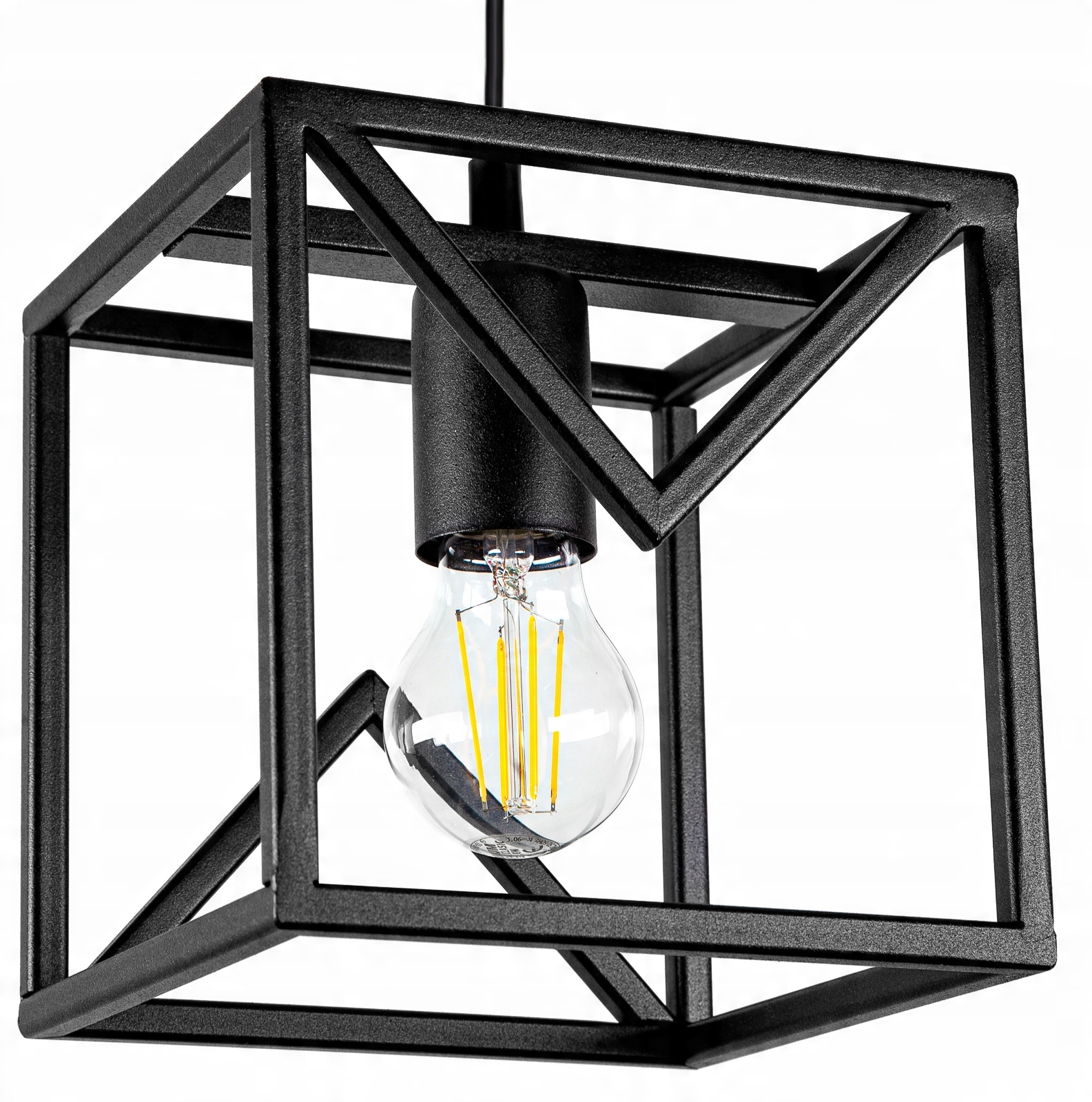 

Lampa Sufitowa Plafon Żyrandol Loft Edison Led