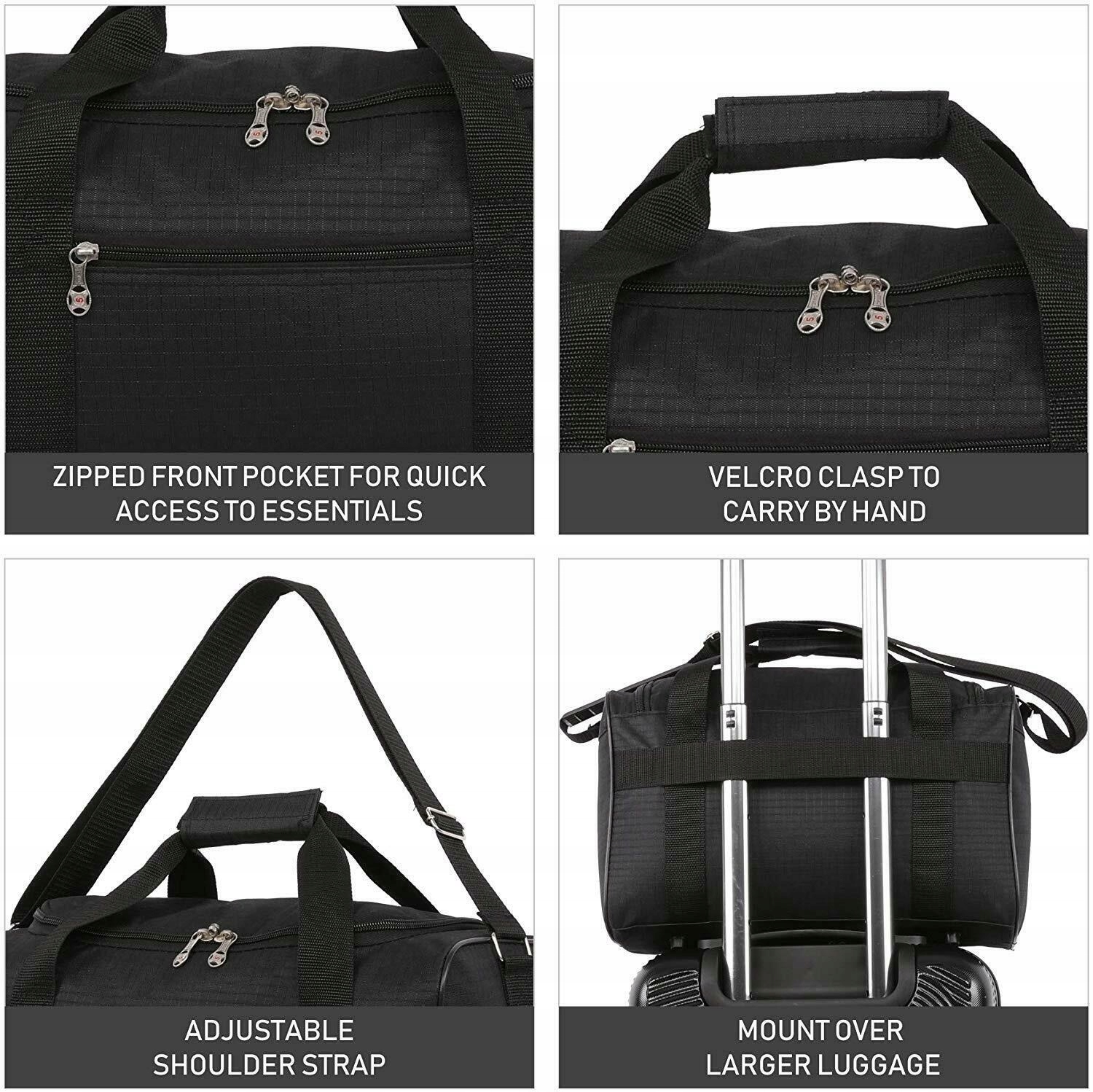 TORBA DAMSKA MĘSKA PODRÓŻNA SPORTOWA DO SAMOLOTU BAGAŻ PODRĘCZNY TB65 EAN (GTIN) 8011906541544