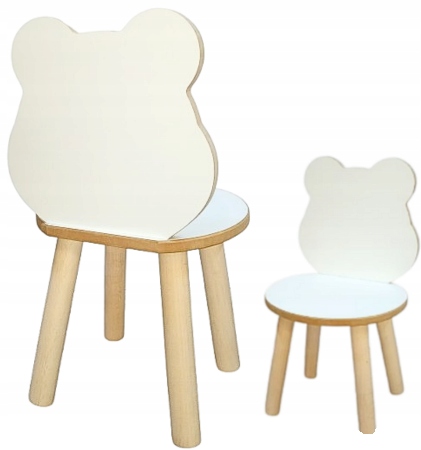 Křeslo Medvídek židlička medvídek pro děti dřevěný dětský pokoj