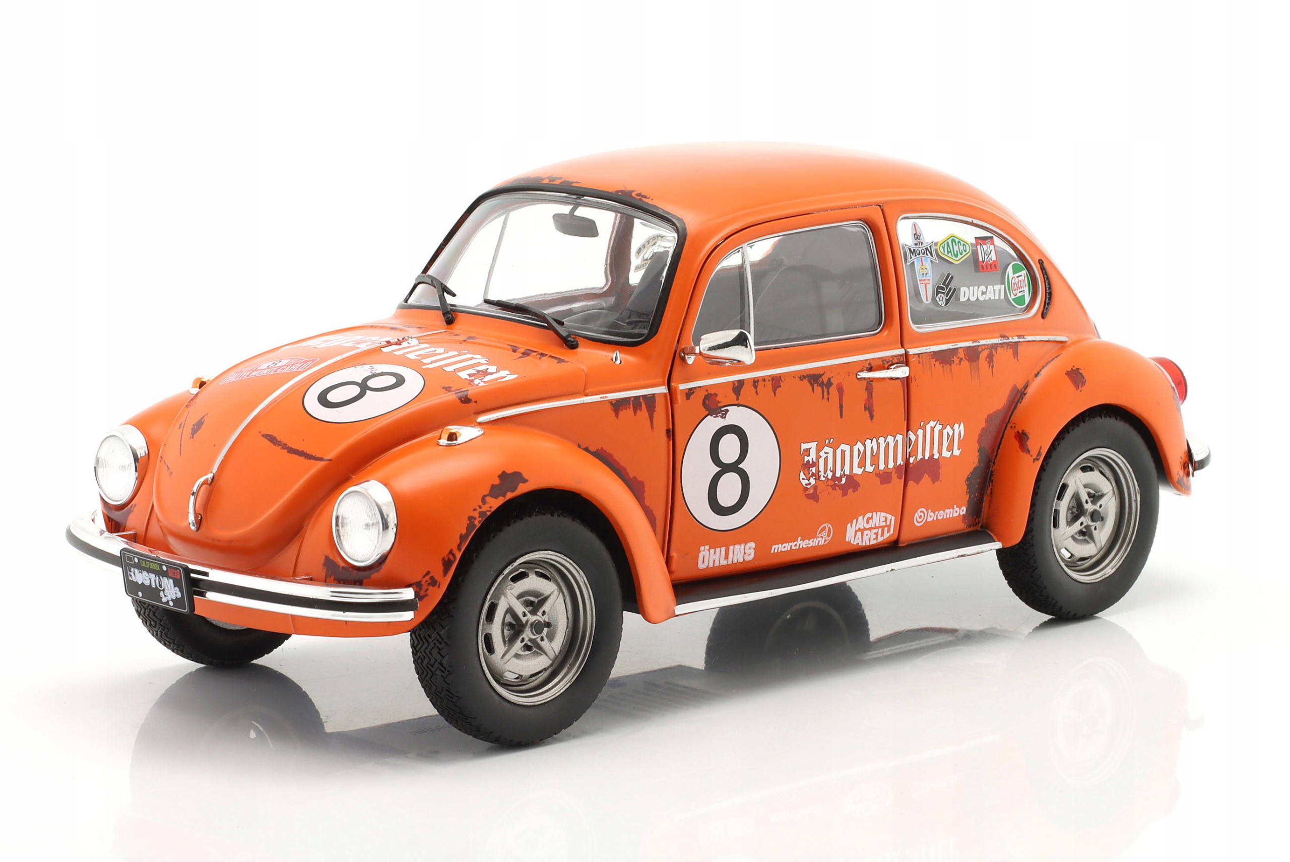 Volkswagen Vw Beetle 1303 #8 Jägermeister Jaeger Tribute 1974 Solido 1:18