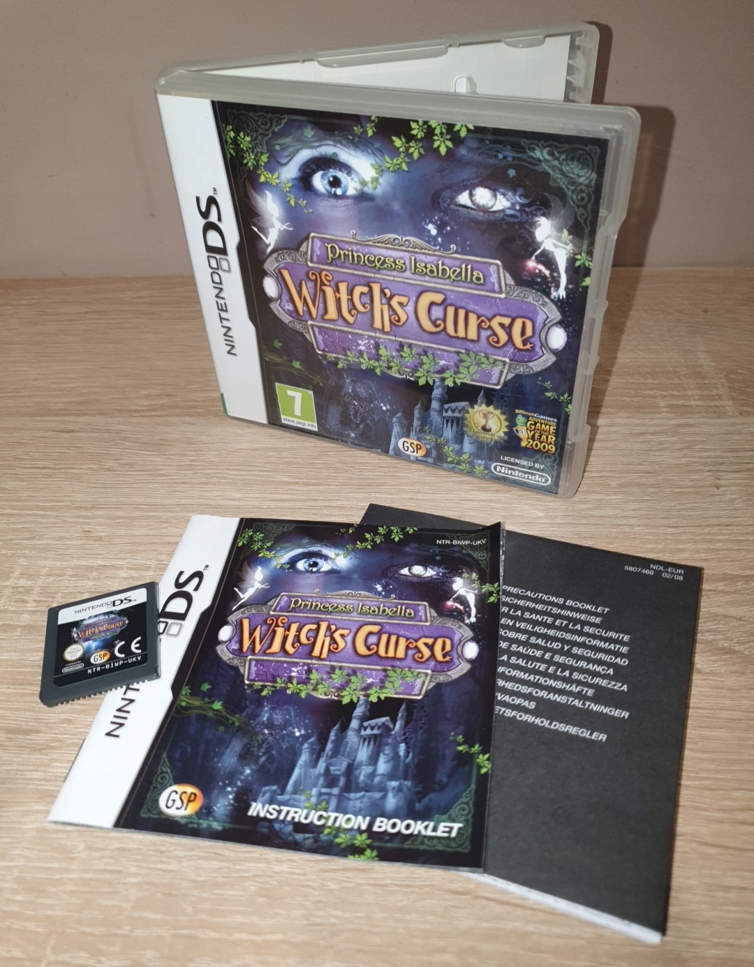 PRINCESS ISABELLA WITCHS CURSE - NINTENDO DS - KOMPLET
