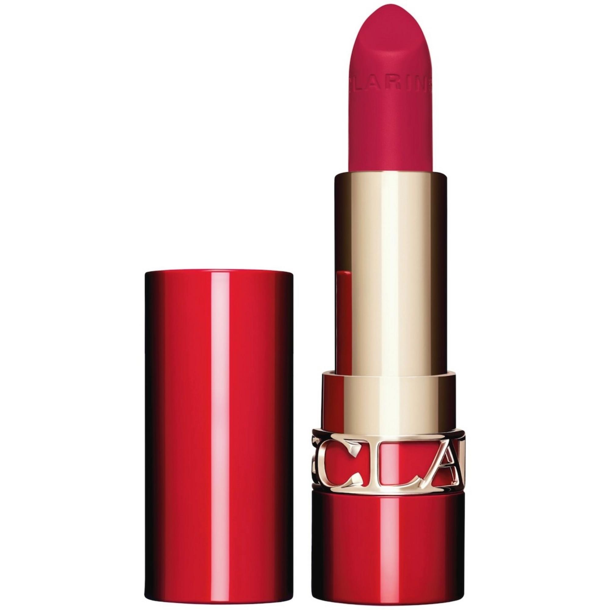 Clarins, Joli Rouge Velvet, Matná, Krémová rtěnka, 742V, Joli Rouge, 3,5 g