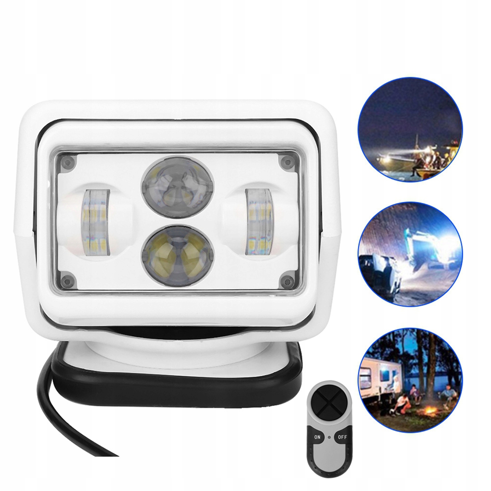 JACHTOWY ŚWIATŁO WYSZUKIWANIA 22CM*22CM Model T50