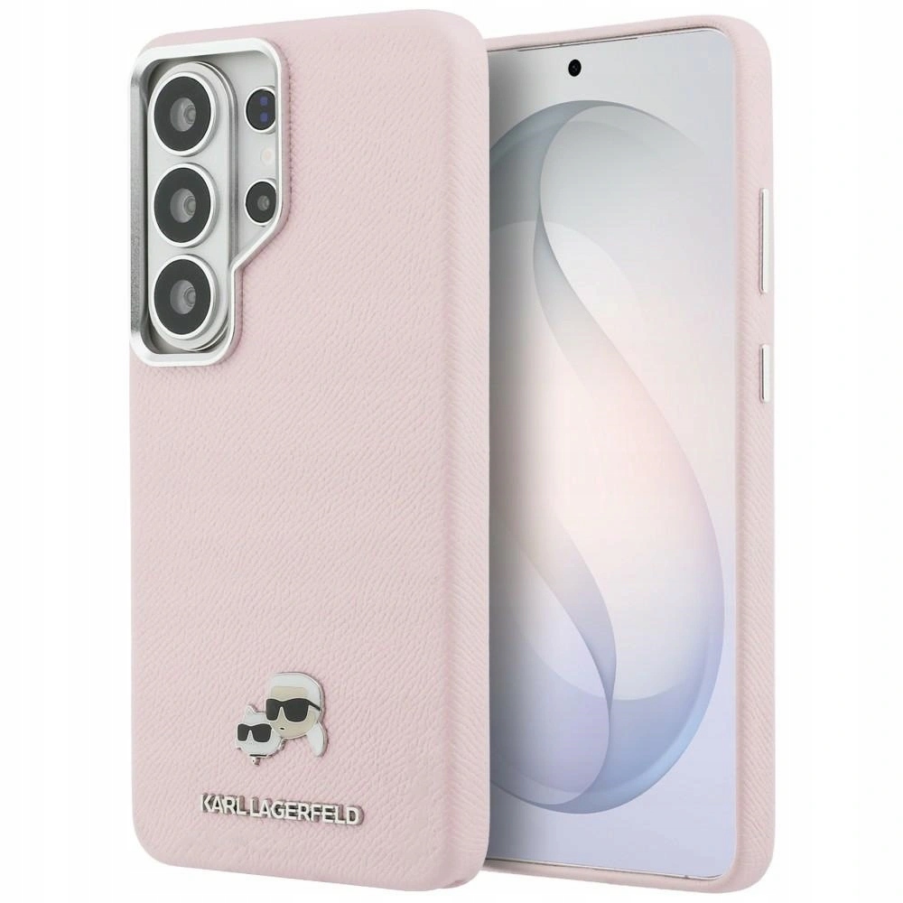 Pouzdro Karl Lagerfeld Saffiano Kc Metal Logo MagSafe na Samsung Galaxy S26 Ul