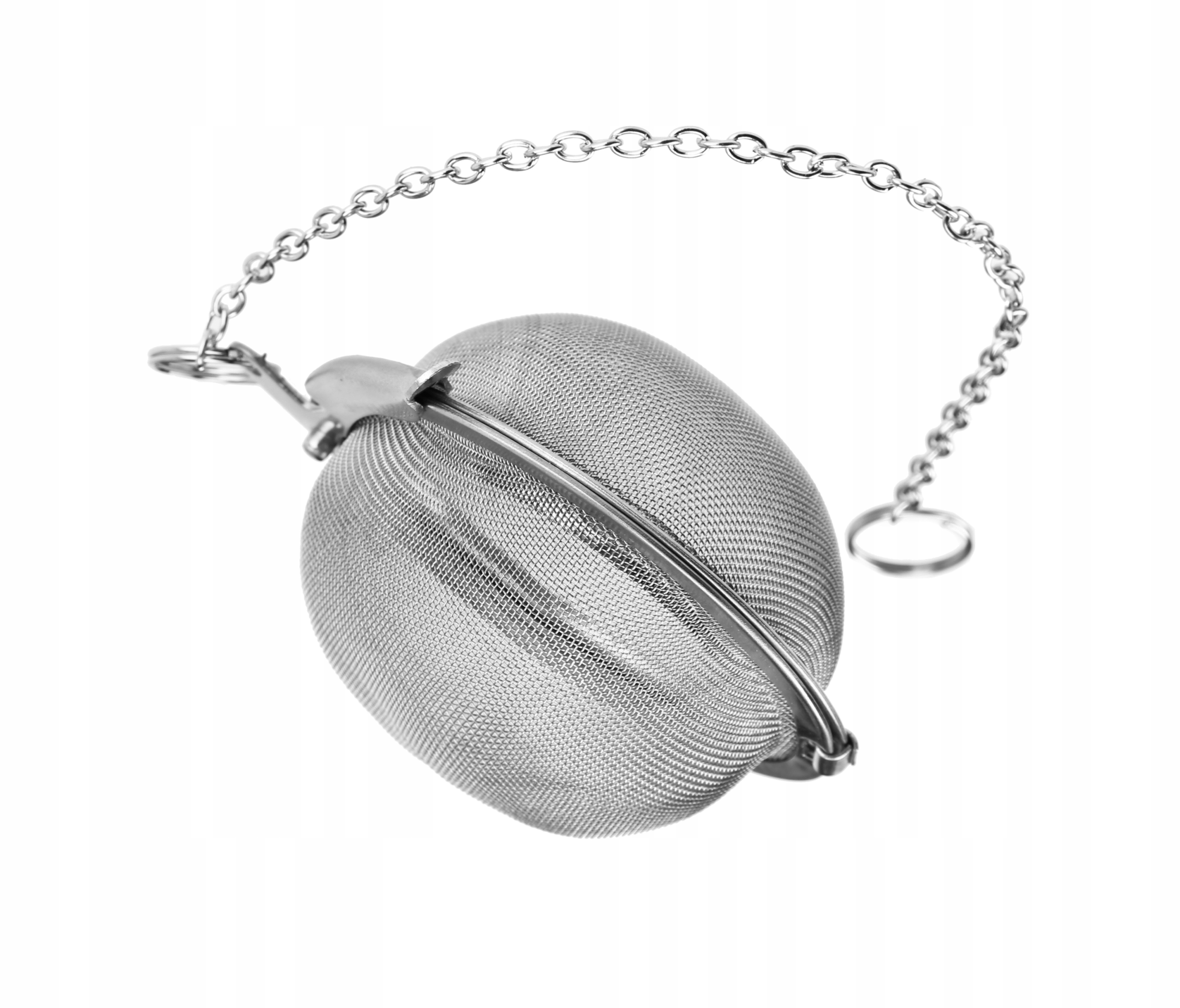 ZAPARZACZ Z ŁAŃCUSZKIEM DO HERBATY ZIÓŁ SITKO STAL