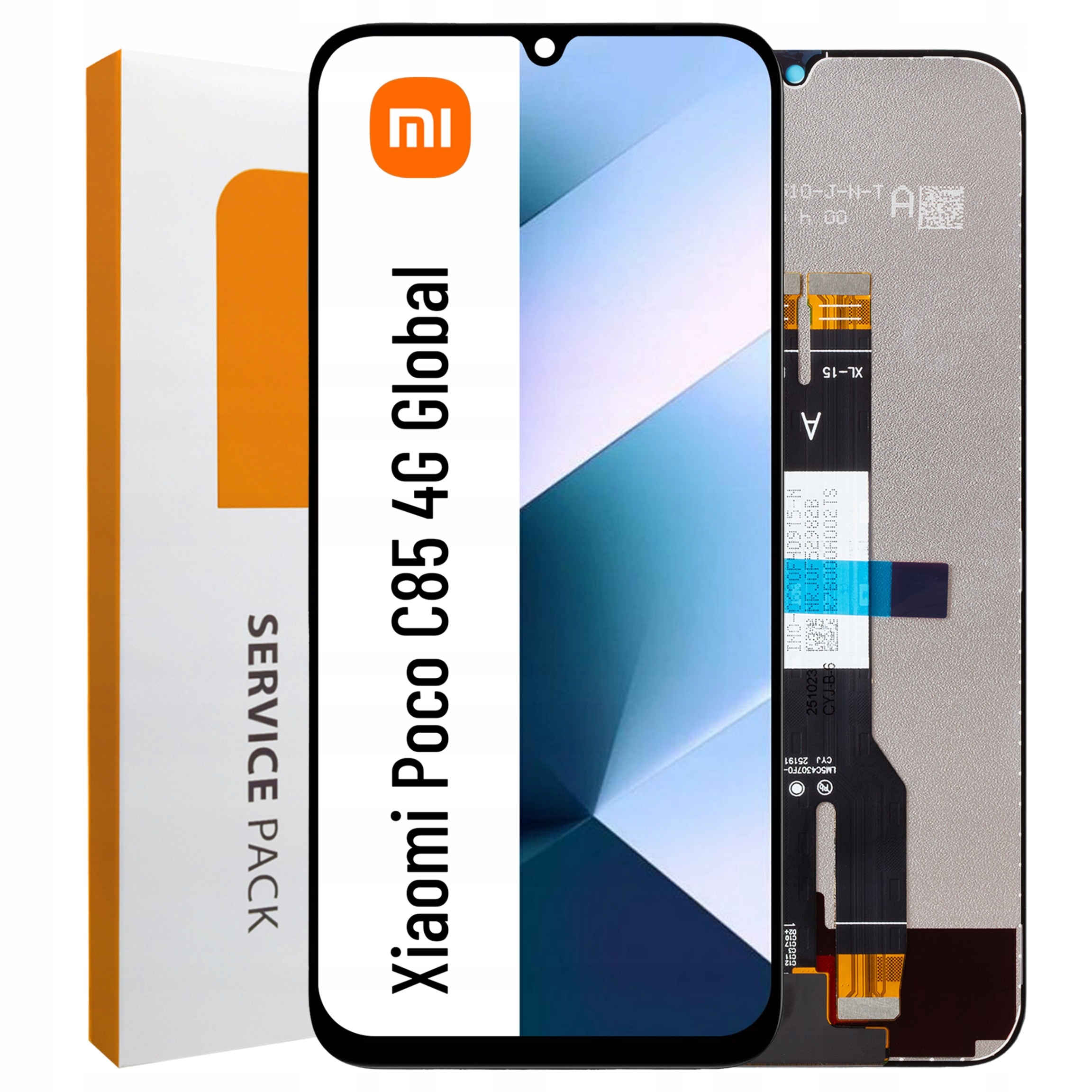 Ips LCD displej pro Xiaomi Poco C85 4G Dotyková obrazovka Originál Zila Global