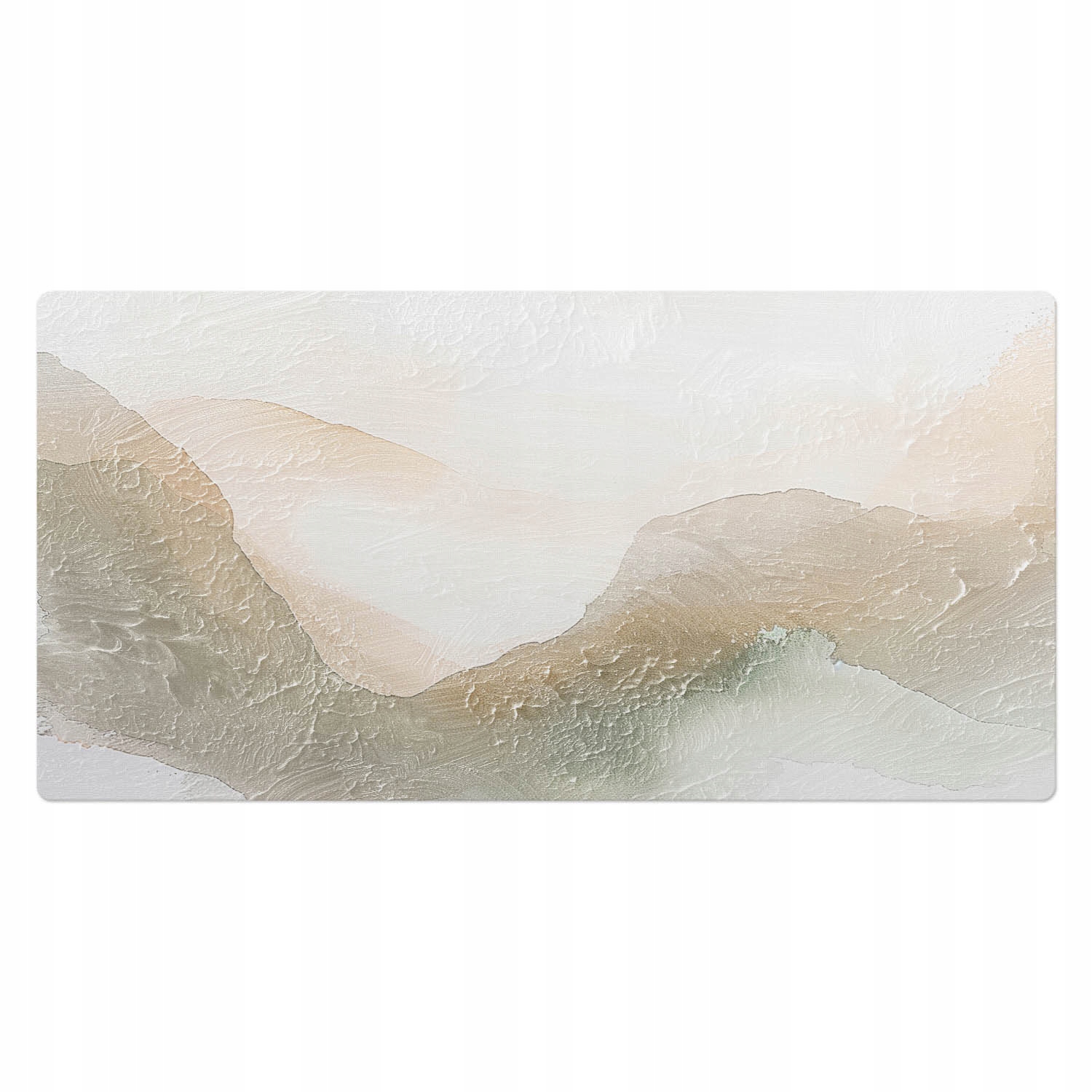 Protiskluzová podložka na stůl s motivem Finezivní hra tvarů 100 x 50 cm