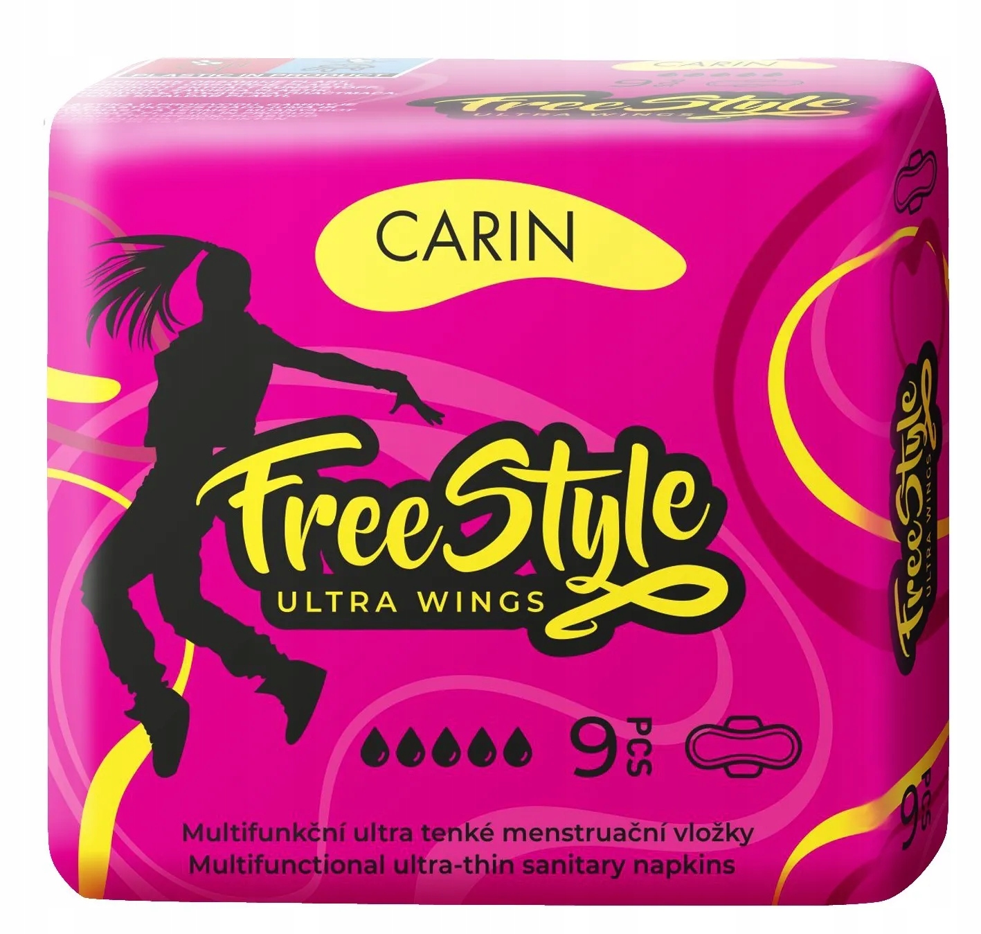 

Carin Podpaski higieniczne Free Style, 9 szt