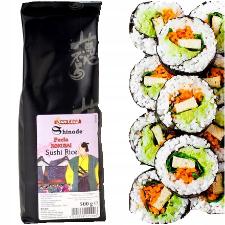 

Ryż Do Sushi Shinode Perla Kokusai Premium 500g