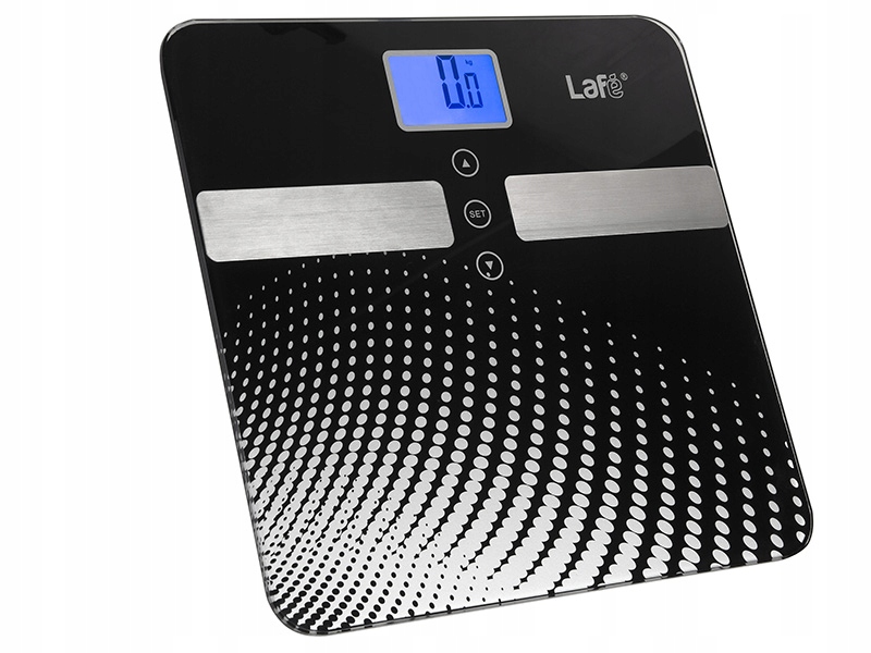 

Waga łazienkowa Lafe WLS003.0 z analizą czarna