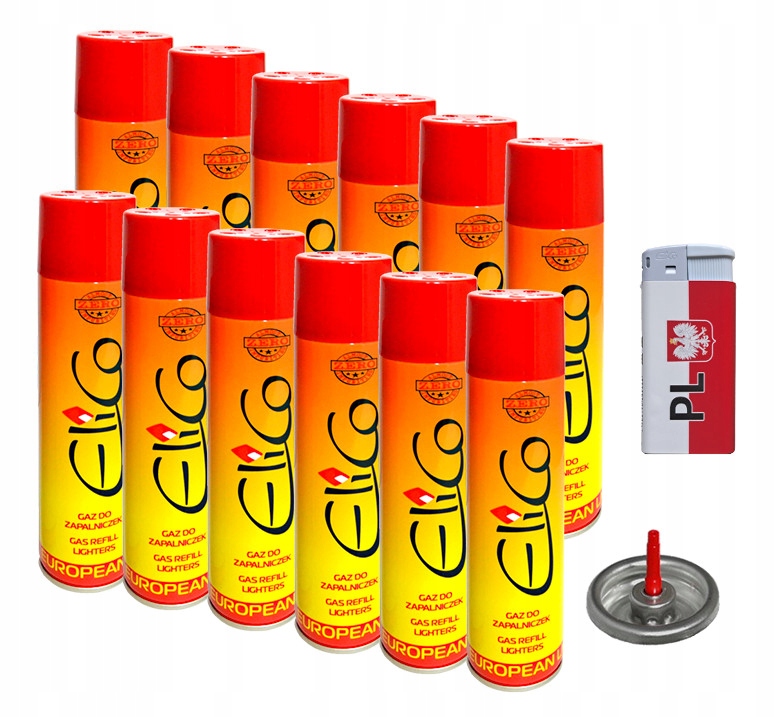 

Gaz Do Zapalniczek Palnik 300ml x12 zapalniczka