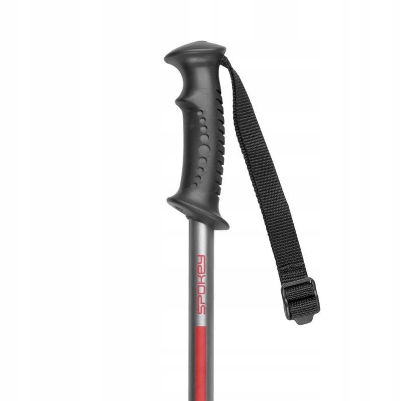 KIJE TREKKINGOWE SPOKEY EKVILIBRO RED 105-135 CM Model EKVILIBRO