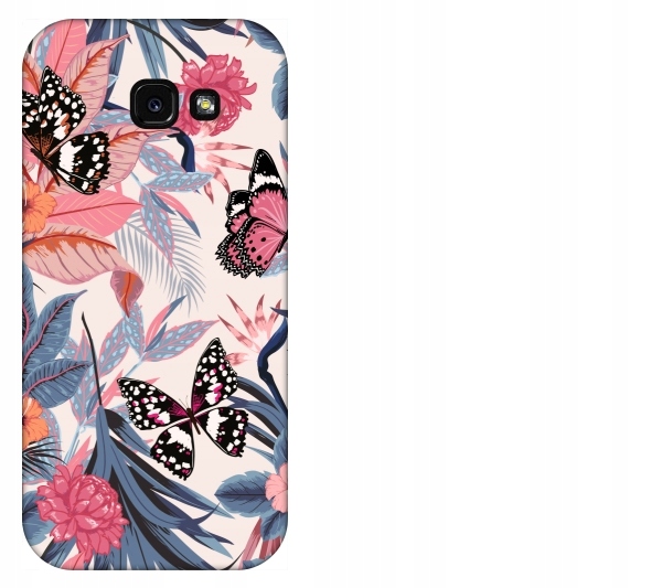 

Etui pokrowiec Samsung Galaxy A5 2017 Motyle dżung