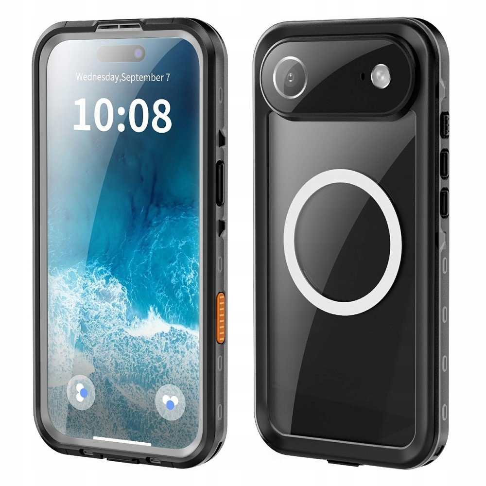 Pouzdro Vodotěsné IP68 Shellbox pro iPhone 17 Air, pro MagSafe pancéřové
