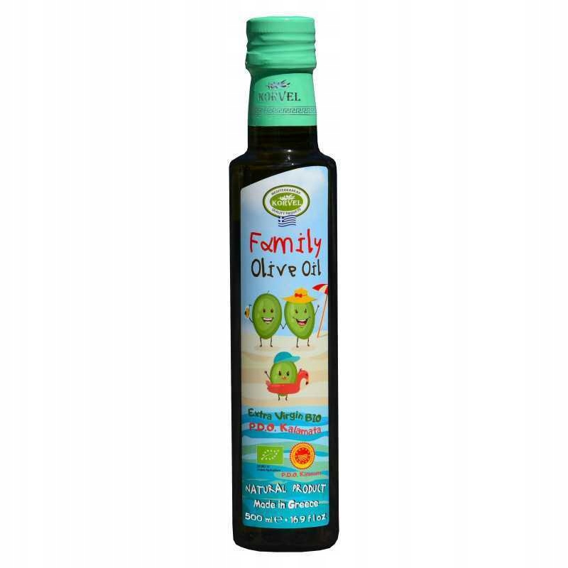Grecka Oliwa Z Oliwek Extra Virgin Family Premium Bio 500ML
