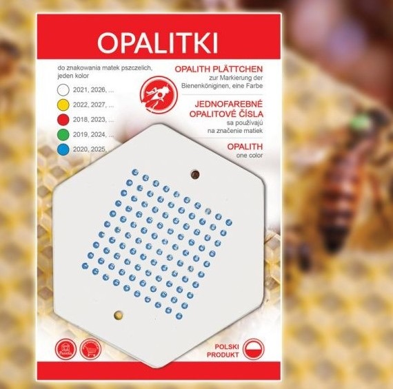 

Opalitki Niebieskie numerowa 1-100