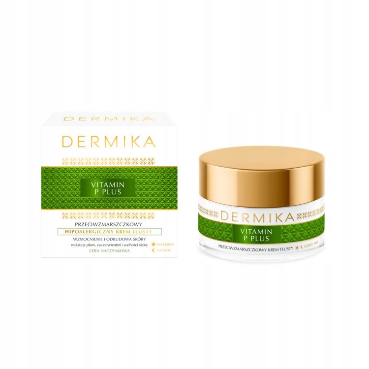 Dermika Vitamín P Proti vráskám, hypoalergenní mastný krém
