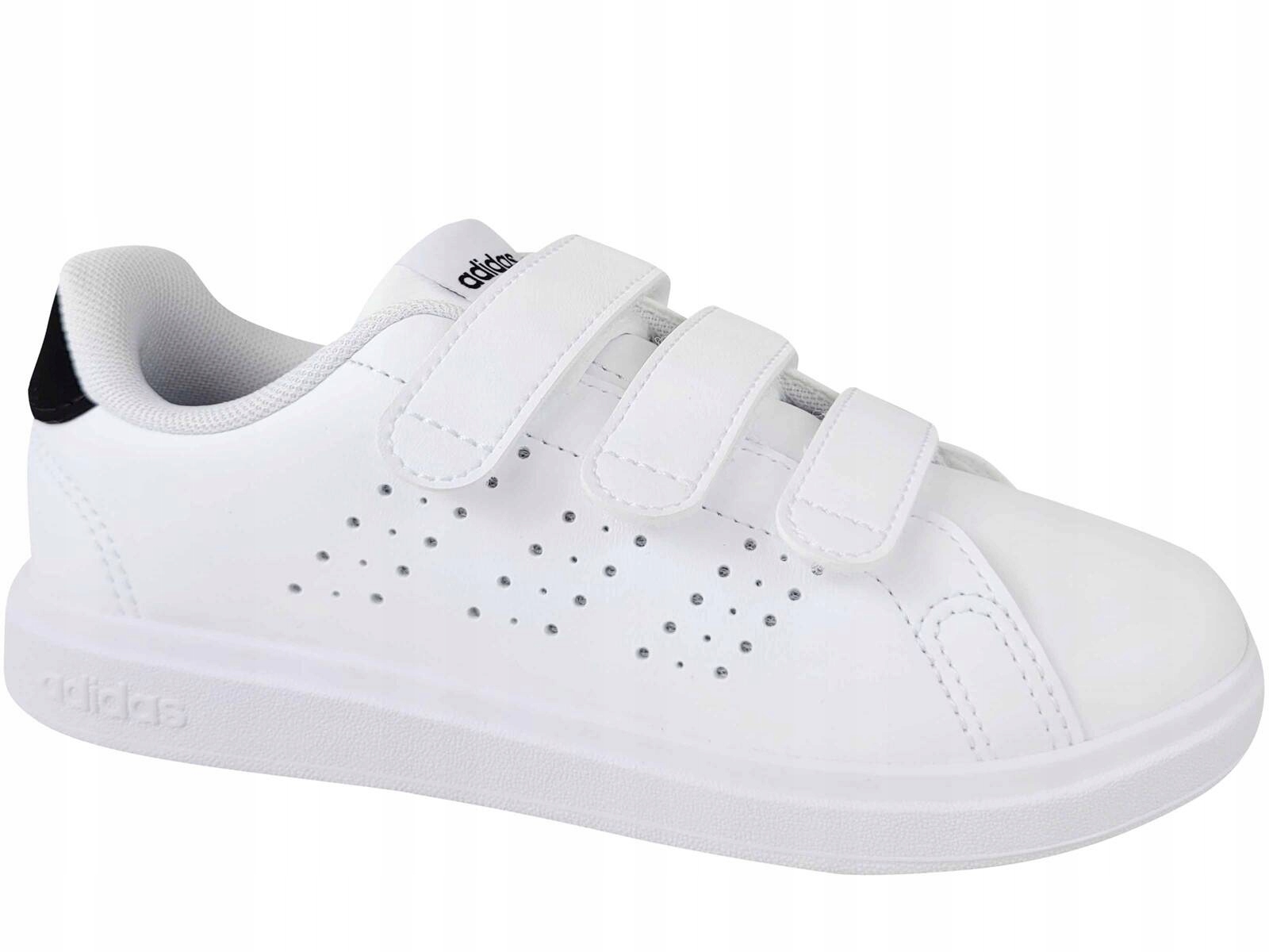Adidas Advantage Base 2.0 IH8122 Stan Smith Buty Dziecięce Białe Na Rzepy