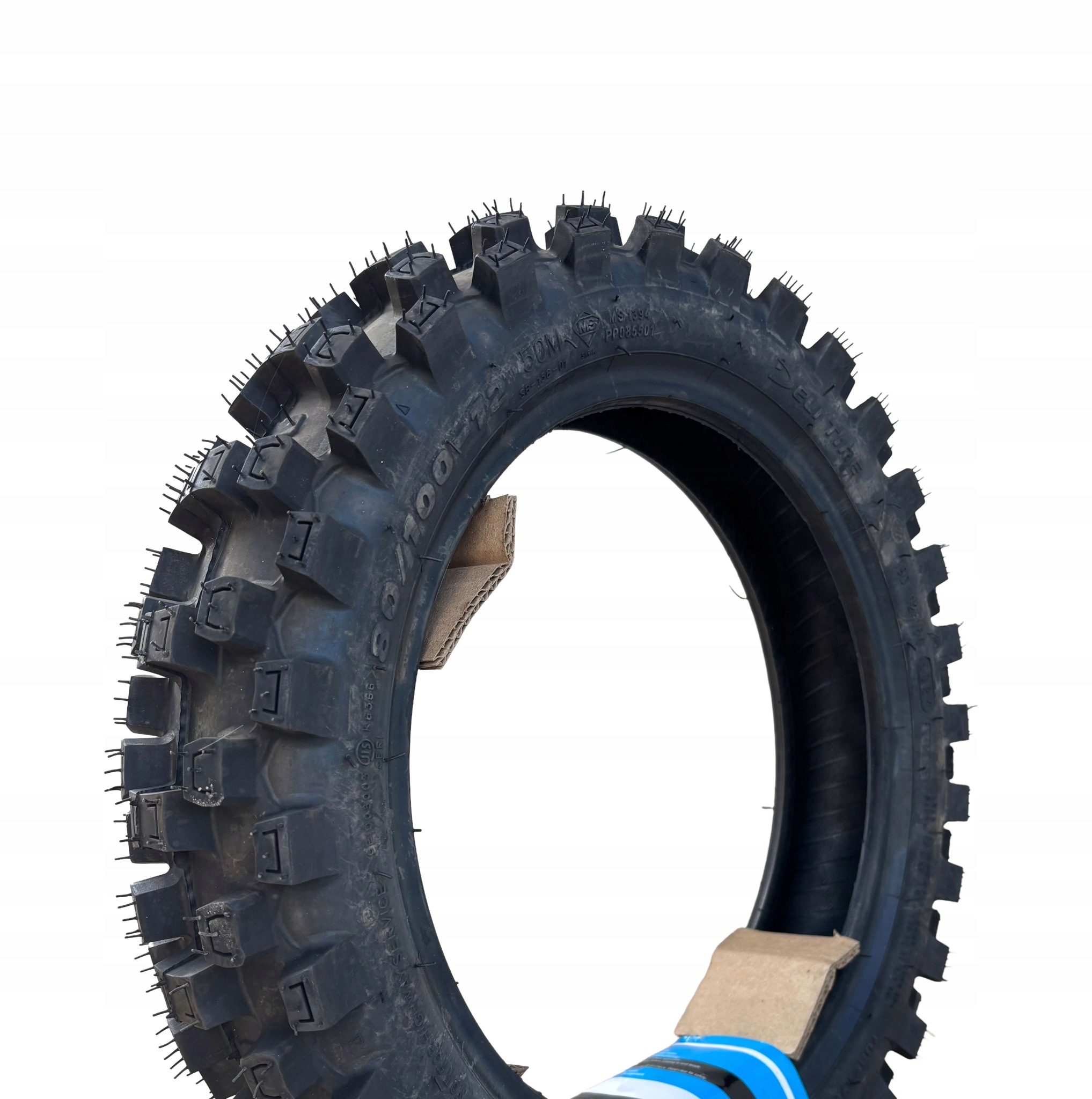 Opona Cross 80/100-12 80/100x12 Pit Bike Mrf Kayo Ycf bieżnik 15 mm dętka