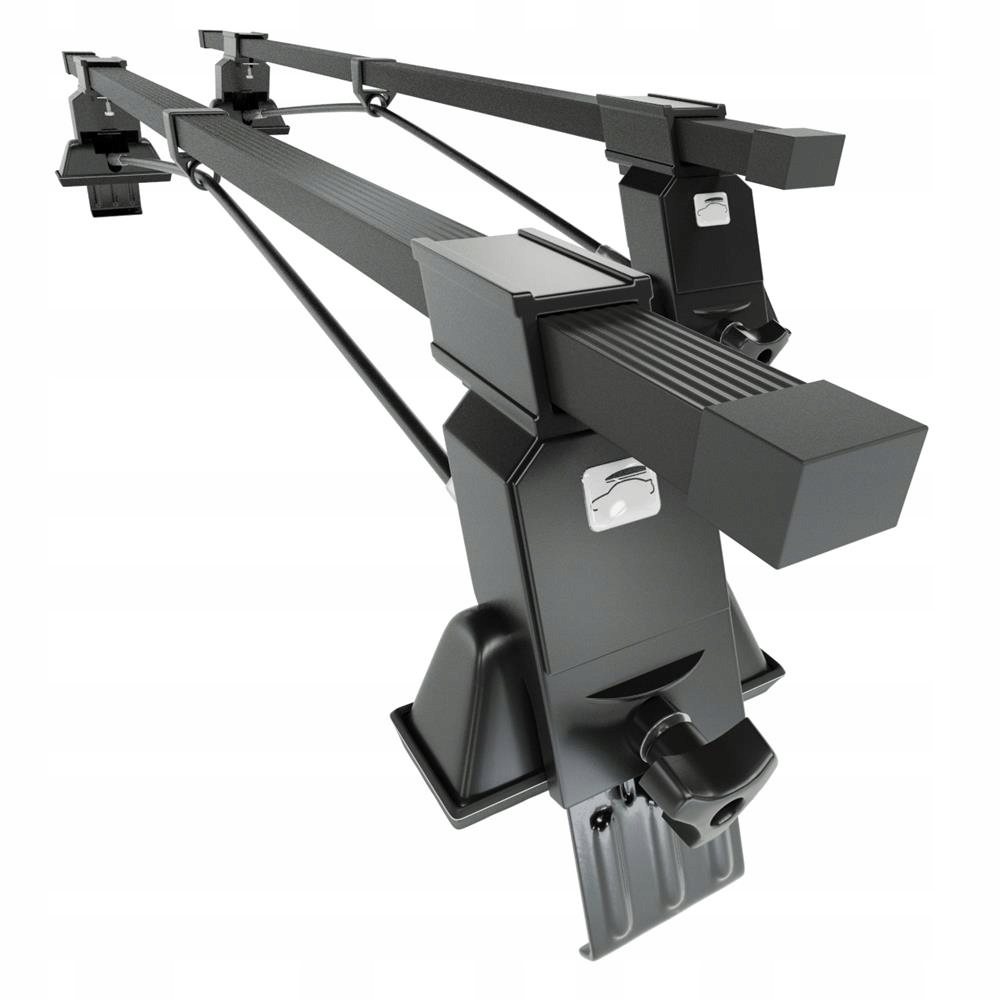 Bagażnik dachowy AMOS czarny stalowy 120 cm do Fiat Seicento 1998-2005