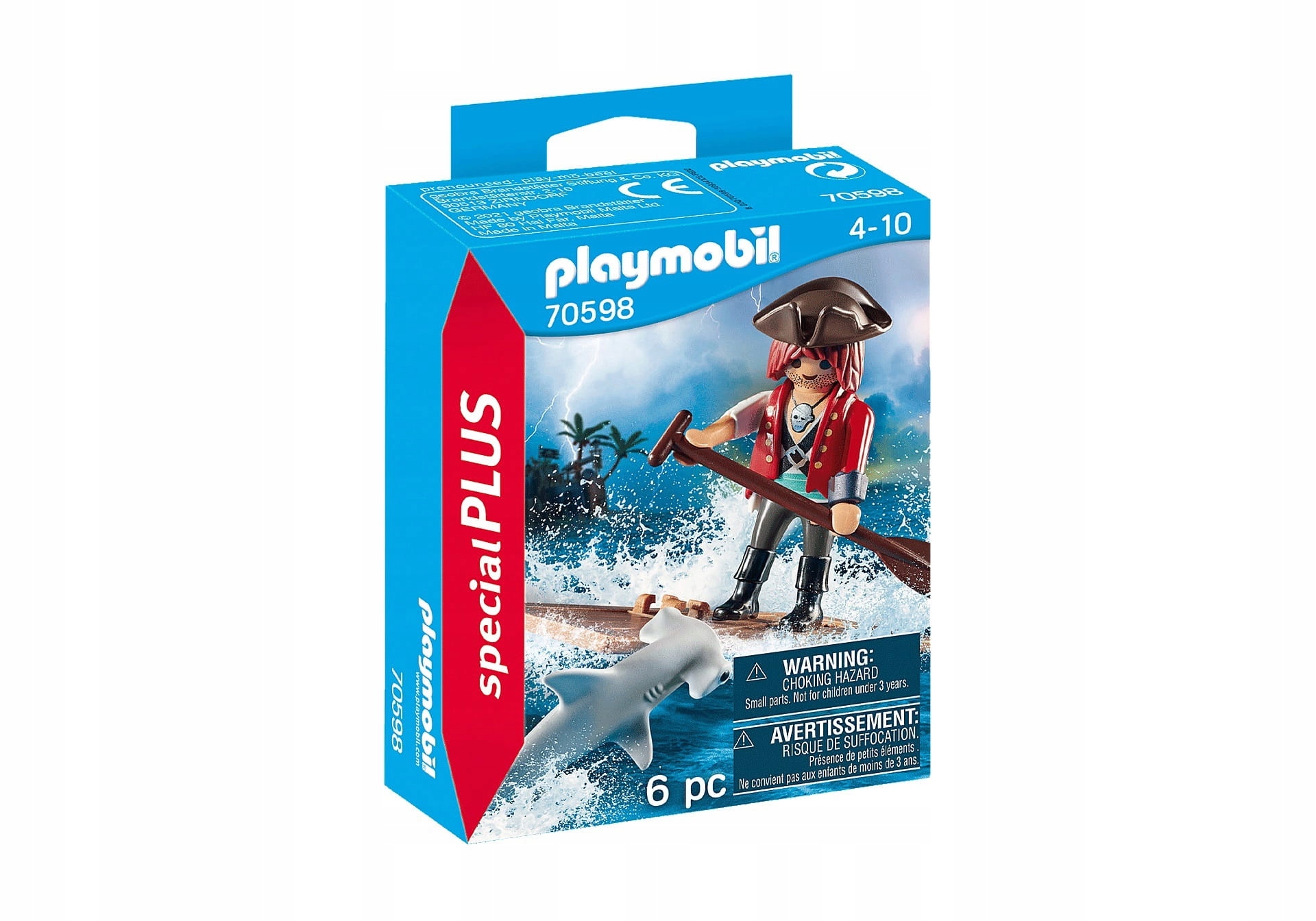 

Playmobil 70598 Special Plus Pirat z tratwą i reki