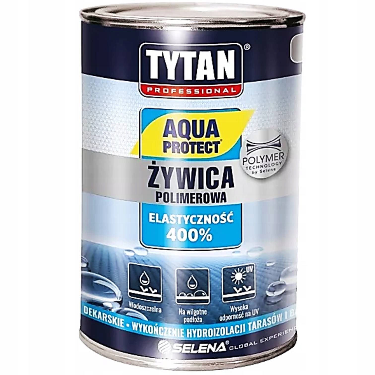 Żywica Aqua Protect polimerowa szara 1kg Tytan