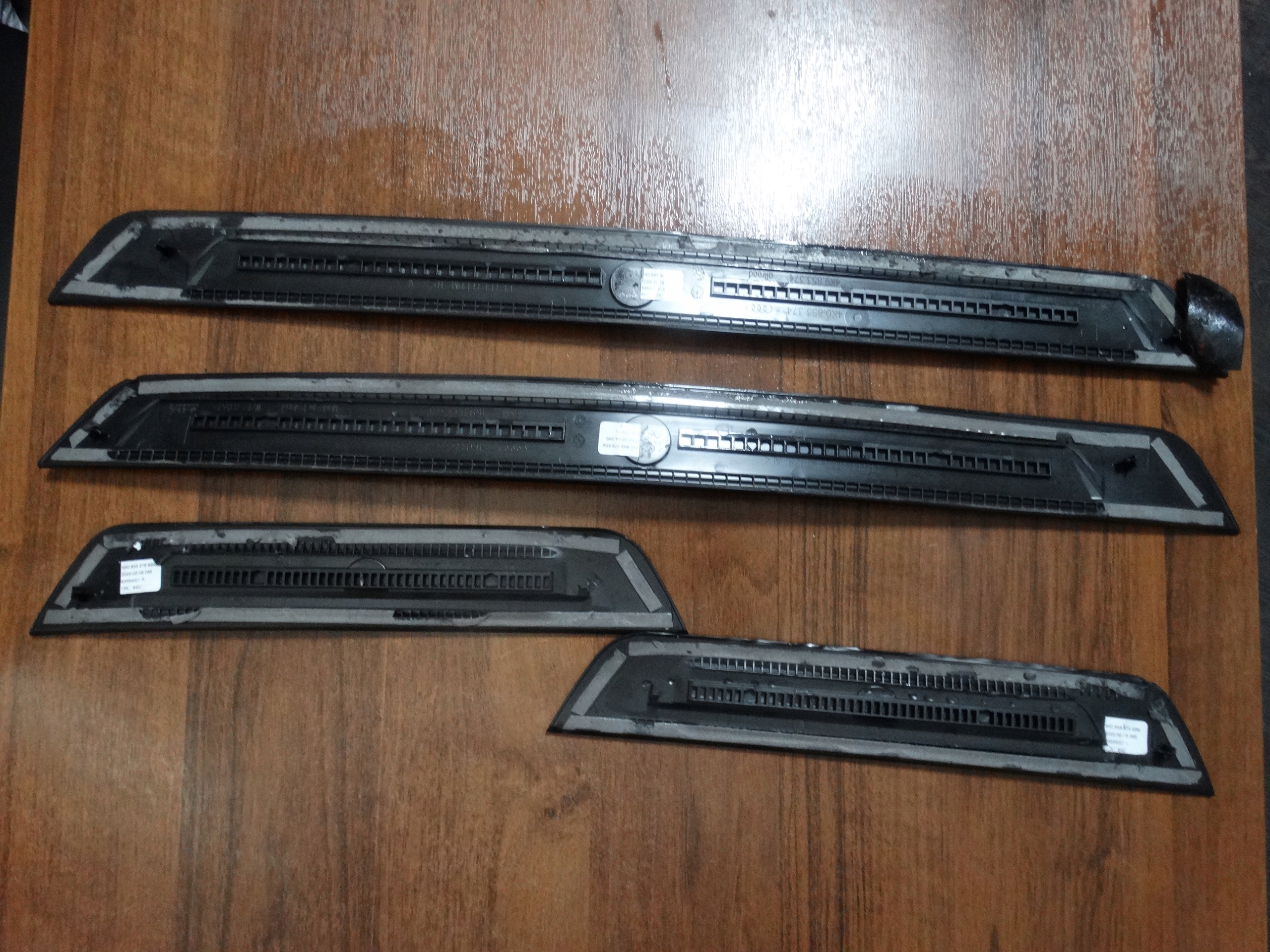IDEALNE mouldings caps threshold AUDI A6 A7 C8 1