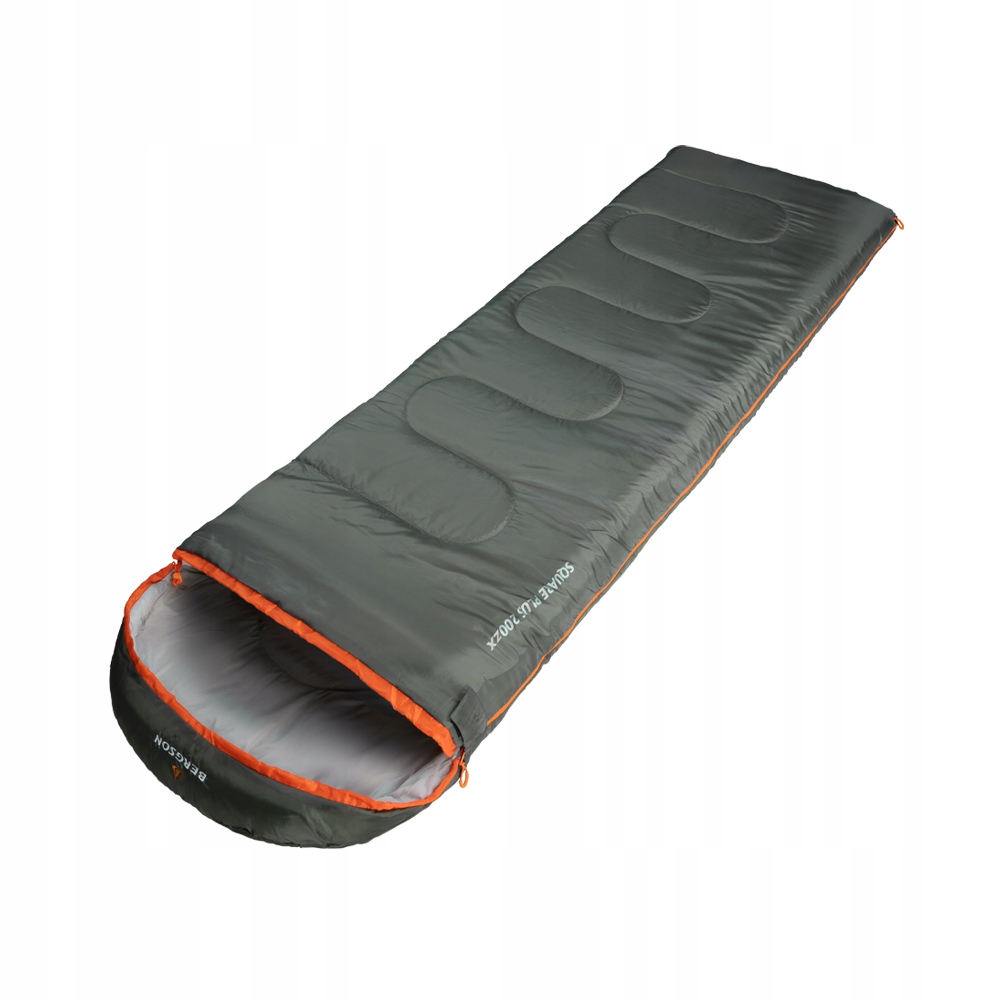 Spací pytel Bergson Obdélníkový Square Plus Zx 200 Olive 220 x 75 cm