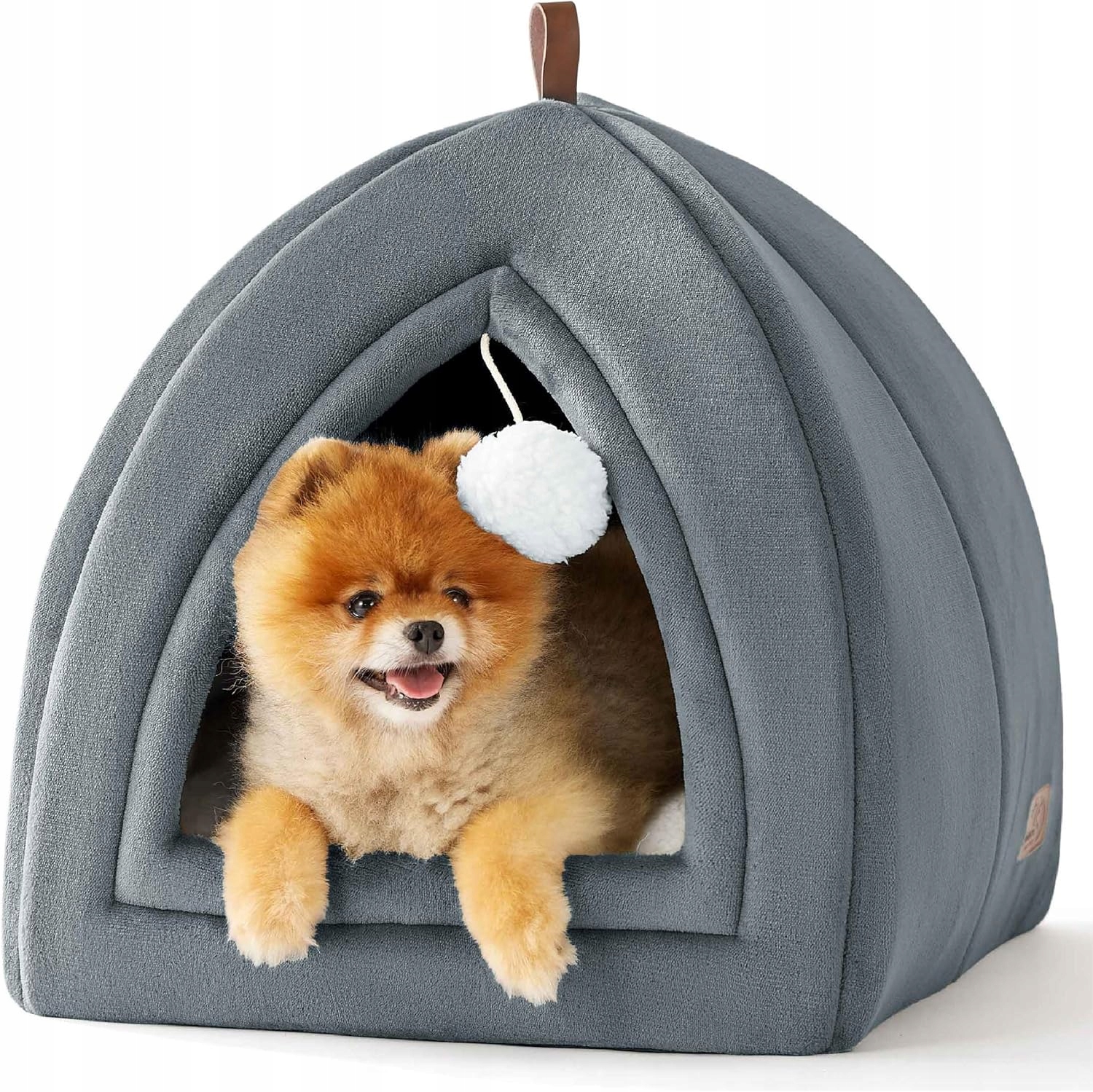 Budka pro kočky Bedsure – odstíny šedé 44 cm x 44 cm x 44 cm