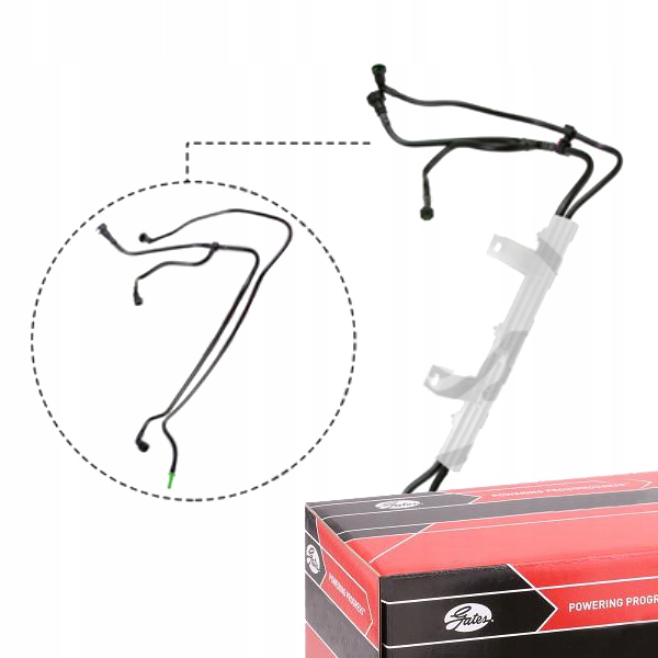 MFL1000 - Паливопровід GATES для FIAT QUBO 1.3