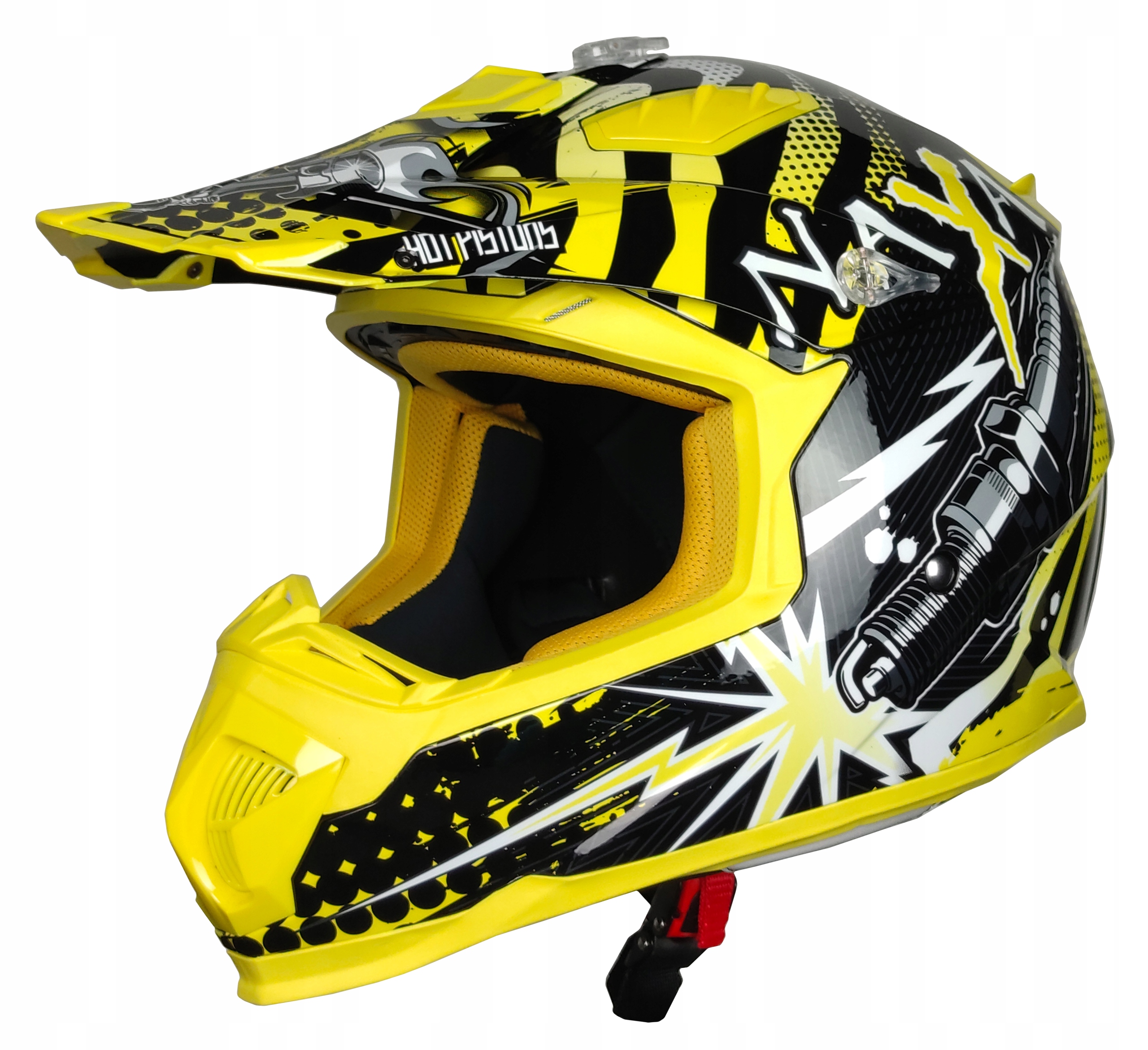 NOWE! Wyściółki do kasku crossowego NAXA C8 r.XL Rozmiar XL