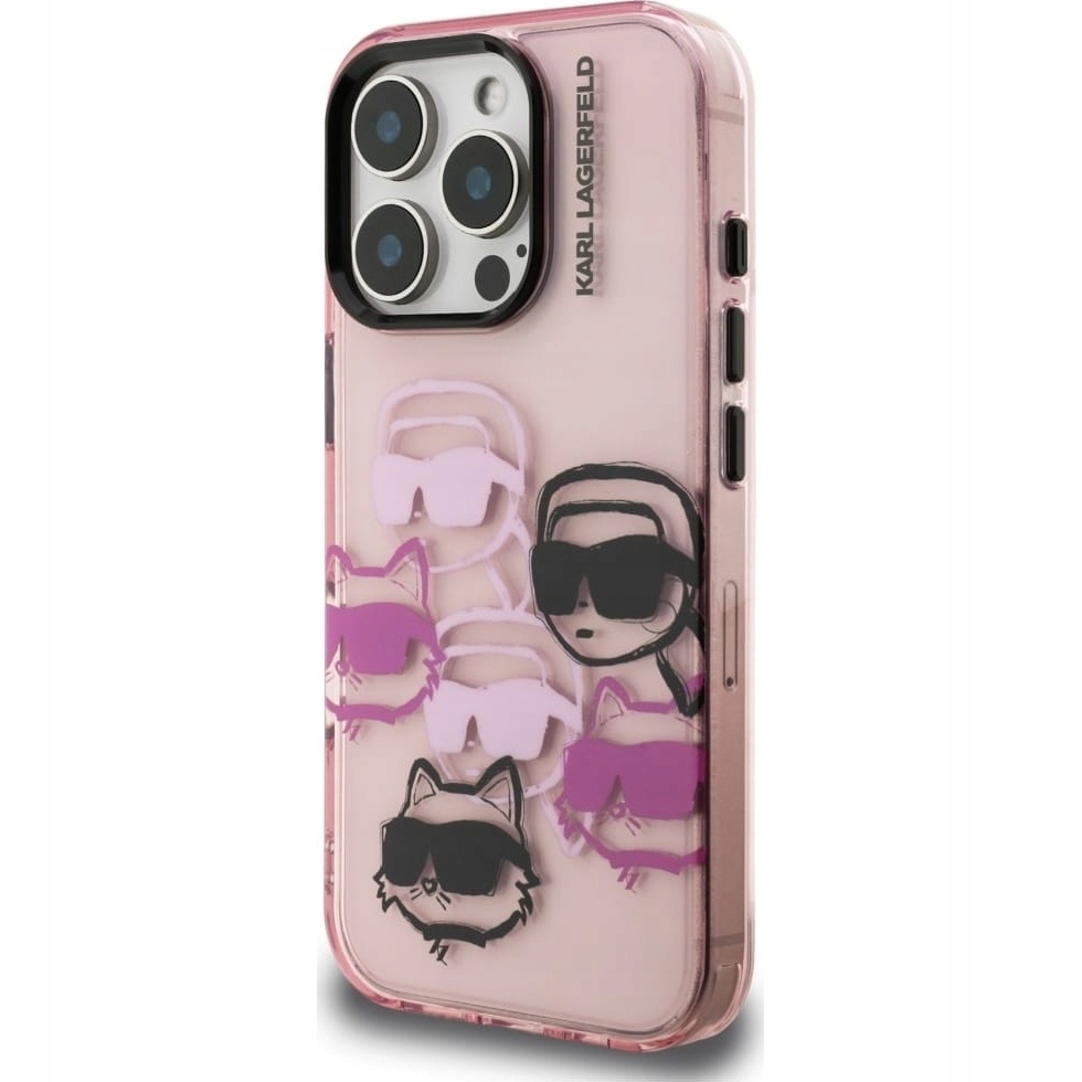 Pouzdro stylové Karl Lagerfeld pro iPhone 16 Pro obal obal lehké