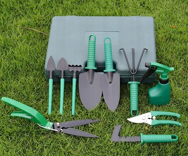 Zestaw ogrodnika NARZĘDZIA OGRODOWE 10 elementów *WYSOKA JAKOŚĆ* *HIT 2024* Kod producenta 0000011926