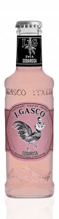 Levně Nápoj Sodarosa Evia 4,8 l (24 ks x 200 ml) J. Gasco