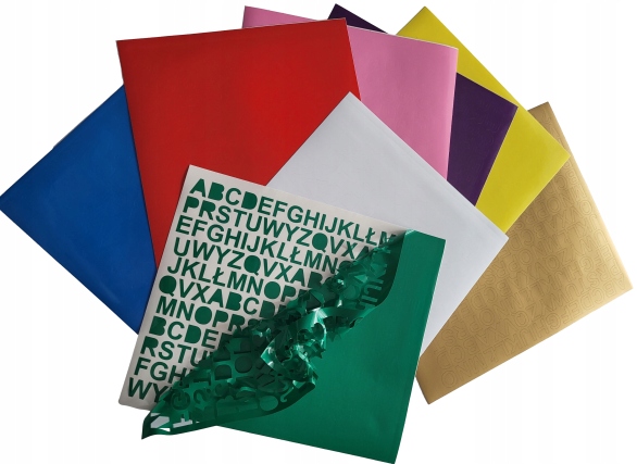 NAKLEJKA LITERY SAMOPRZYLEPNE 1.5 cm NAKLEJKI Z FOLII BRĄZOWY MATOWY Marka Drago