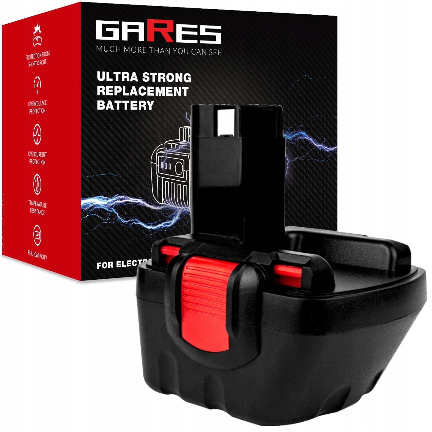 Baterie Akumulátor Bosch 2607335463 12V 2Ah Ni-Mh