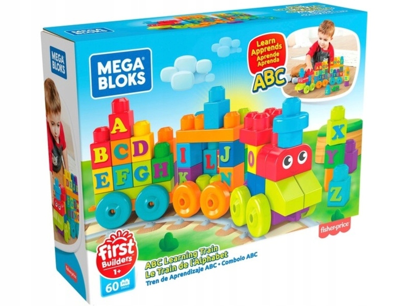 

Klocki Fisher Price Bloks Muzyczny pociąg Abc